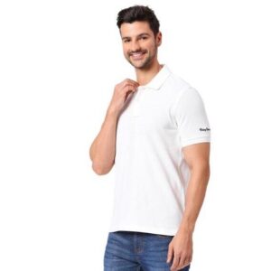 Being Human Luxe Pure Cotton Polo Collar T-Shirt