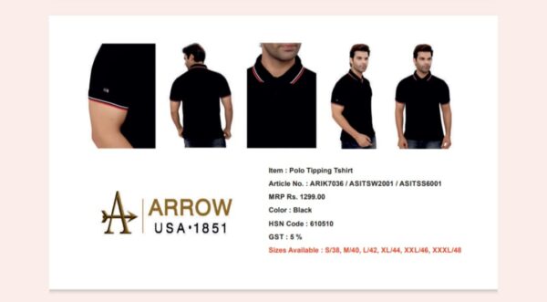 Arrow Polo Tshirt